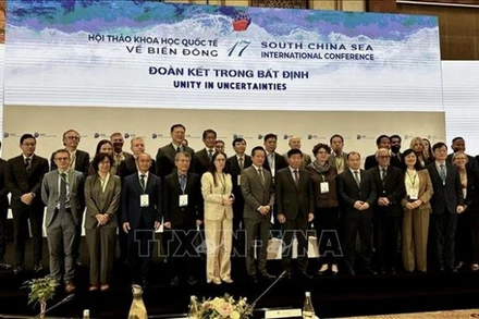 Các đại biểu dự Hội thảo ngày 3/11. (Ảnh: TTXVN)