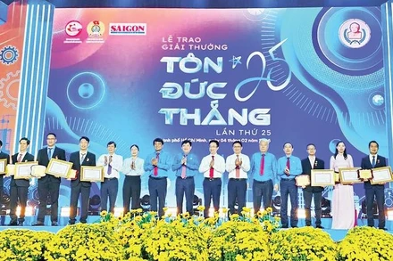 Lễ trao Giải thưởng Tôn Đức Thắng lần thứ 25.