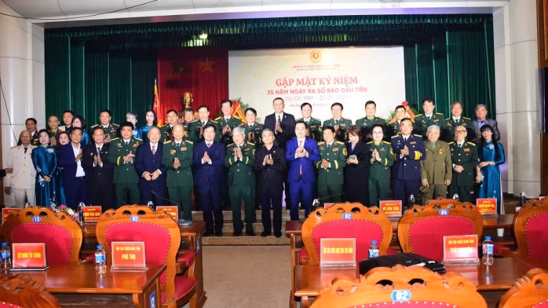 Gặp mặt kỷ niệm 35 năm Báo Cựu chiến binh Việt Nam ra số báo đầu tiên (12/1/1991-12/1/2026).
