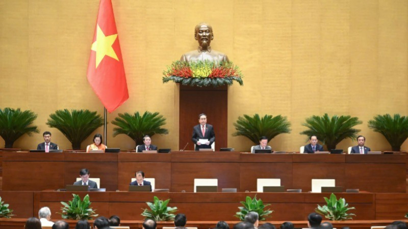 Dự thảo Luật sửa đổi, bổ sung một số điều Luật Đất đai 2024 sẽ được đệ trình tại kỳ họp thứ 10 của Quốc hội. (Ảnh: Cổng thông tin điện tử Quốc hội).