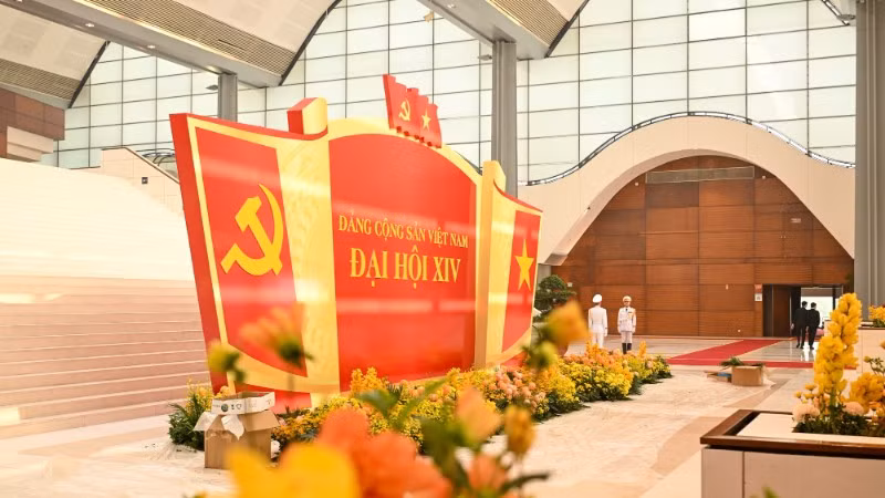 Đại hội Đảng toàn quốc lần thứ XIV sẽ diễn ra tại Trung tâm Hội nghị quốc gia ở Hà Nội từ ngày 19 đến 25/1/2026. (Ảnh: DUY LINH)