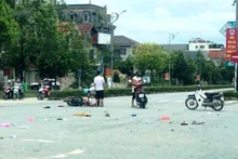 Hiện trường vụ tai nạn