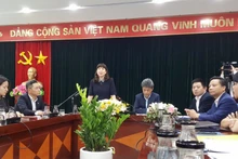Quang cảnh buổi họp báo về Lễ hội du lịch và văn hoá ẩm thực Hà Nội 2021.