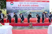 Lễ khởi công dự án bảo tồn, tôn tạo di tích cấp quốc gia đền Hạ.