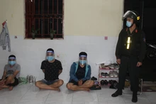 Công an thành phố Biên Hòa (Đồng Nai) bắt giữ nhóm đối tượng tại phường Tam Phước.