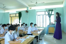 Ảnh minh họa: Quảng Ngãi miễn học phí học kỳ 1, năm học 2021-2022.