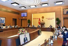 Phiên họp Ủy ban Thường vụ Quốc hội cho ý kiến đối với dự thảo Nghị quyết thí điểm một số cơ chế, chính sách đặc thù phát triển thành phố Cần Thơ.