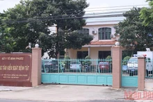Trụ sở Trung tâm Kiểm soát bệnh tật tỉnh Bình Phước. 