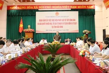 Đoàn Giám sát của Ủy ban Thường vụ Quốc hội làm việc tại tỉnh Đắk Nông về việc tiếp công dân và giải quyết khiếu nại, tố cáo. 