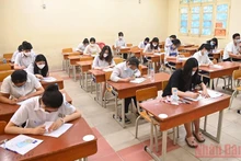 Thí sinh tham gia Kỳ thi tuyển sinh vào lớp 10 THPT của Hà Nội. Ảnh: THÀNH ĐẠT