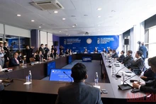 Quang cảnh đối thoại EAEU-ASEAN trong khuôn khổ diễn đàn. (Ảnh: THANH THỂ)