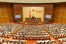 Phiên chất vấn tại Kỳ họp thứ 3, Quốc hội khóa XV. Ảnh: Đăng Khoa