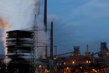 Ảnh minh họa: Toàn cảnh nhà máy ThyssenKrupp Steel Europe ở Duisburg, Đức, ngày 7/1/2020. (Nguồn: REUTERS)