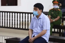 Bị cáo Nguyễn Đức Chung tại phiên tòa phúc thẩm.
