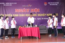 Ngày hội tư vấn tuyển sinh giáo dục nghề nghiệp Quảng Ninh năm 2022 (Ảnh: GDVT).