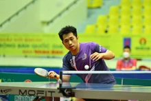 Việc hai lần bước lên ngôi vị cao nhất ở nội dung đơn nam Giải vô địch bóng bàn quốc gia Báo Nhân Dân năm 2020 và 2021 là bước đệm quan trọng giúp tay vợt Nguyễn Đức Tuân giành huy chương vàng lịch sử tại SEA Games 31. Ảnh: DUY LINH