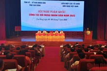 Quang cảnh hội nghị.