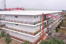 Bệnh viện dã chiến do Sun Group xây dựng. 