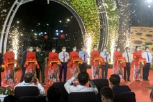 Nghi thức khai mạc Hội hoa Xuân Nhâm Dần 2022.