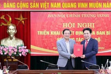 Ban Bí thư bổ nhiệm Phó Trưởng Ban Nội chính Trung ương