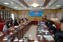 Liên hiệp các tổ chức hữu nghị Việt Nam gặp gỡ báo chí nhân dịp Xuân Nhâm Dần 2022. (Ảnh: ĐINH TRƯỜNG)