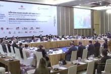 Phiên họp kỹ thuật với các chủ đề: Khôi phục chuỗi cung ứng, bảo đảm lưu thông hàng hóa, thu hút đầu tư và nâng cao năng lực cạnh tranh. (Ảnh : VBF)