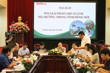 Tọa đàm trực tuyến “Tìm giải pháp cho ngành mía đường trong tình hình mới”