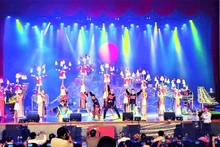Chương trình văn nghệ khai mạc “Cuộc thi độc tấu và hòa tấu nhạc cụ dân tộc toàn quốc năm 2020”. 