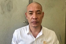 Dũng "trọc" tại cơ quan công an.