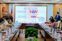 Đài Tiếng nói Việt Nam họp báo công bố bộ nhận diện mới và ra mắt Hệ thống Nội dung số VOVlive.