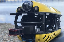 Robot điều khiển từ xa ROV nhặt rác dưới đại dương của Dự án SeaClear.