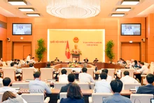 Một phiên họp của UBTVQH.