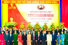 Ban Chấp hành Đảng bộ tỉnh Bạc Liêu nhiệm kỳ 2020 - 2025.