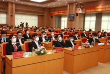 Đại hội lần thứ nhất Phân hội Kiểm toán viên Nhà nước Việt Nam. (Ảnh: PHƯƠNG VÂN)