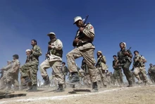 Phiến quân Houthi. (Ảnh: AFP/TTXVN)