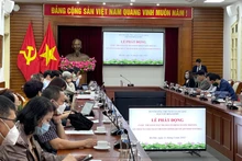 Quang cảnh lễ phát động.