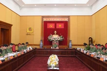 Quang cảnh hội nghị. (Ảnh: Cổng thông tin Bộ Công an)