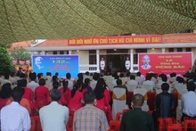 Quang cảnh buổi lễ.