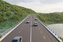 Phối cảnh cao tốc Đồng Đăng-Trà Lĩnh.