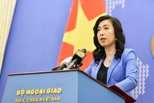 Người phát ngôn Bộ Ngoại giao Lê Thị Thu Hằng. (Ảnh: Bộ Ngoại giao)