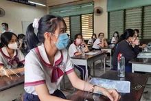Thí sinh thành phố Hồ Chí Minh dự thi tốt nghiệp THPT năm 2021 đợt 1 ngày 7 và 8/7.