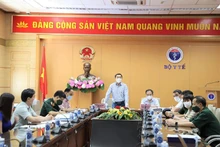 Thứ trưởng Trần Văn Thuấn phát biểu tại cuộc họp.