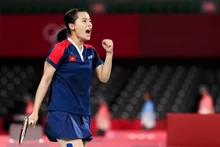 Nguyễn Thùy Linh tăng 3 bậc trên bảng xếp hạng Cầu lông Thế giới. (Ảnh: Getty)