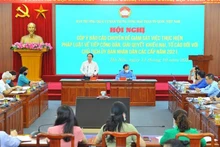 Quang cảnh hội nghị.