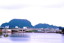 Cầu Cổ Cò vừa được thông xe.