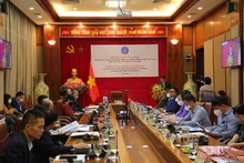 Hội thảo tham vấn quốc tế định hướng chiến lược phát triển ngành bảo hiểm xã hội Việt Nam. (Ảnh: TÂM TRUNG)