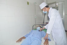 Bệnh nhân T.V.C sau khi được can thiệp đặt stent.