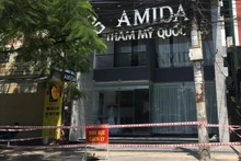 Phong tỏa Thẩm mỹ viện Amida, ổ dịch ghi nhận nhiều ca mắc Covid-19 tại Đà Nẵng.