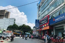 Một góc chợ trung tâm phường 3 (TP Bạc Liêu) trong ngày 20/9. (Ảnh TRỌNG DUY)
