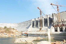 Cụm Công trình Hồ chứa nước Sông Cái thuộc Dự án hệ thống thủy lợi Tân Mỹ thi công đạt 98% khối lượng.